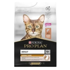 DERMA CARE מזון יבש ומלא לחתול בוגר עם עור רגיש ומניעת היווצרות כדורי שיער