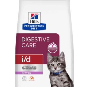 i/d Hill's Prescription Diet דייג'סטיב קייר לגור חתולים