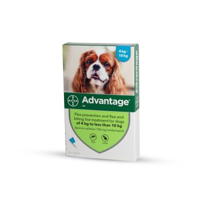 Advantge 100 for dogs 4-10 kg