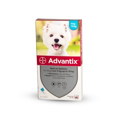 Advantix for dogs 4-10 kg