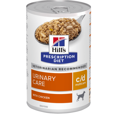 Hill's Prescription Diet Cd Multicare Urinary Care Dog Food with Chicken 370g