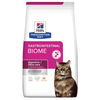 Hill's Prescription Diet Gastrointestinal Biome Dry Cat Food with Chicken 3kg