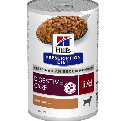 Hill's Prescription Diet Id Digestive Care Wet Dog Food with Turkey 360g Can