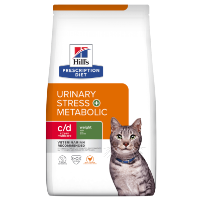 Hill's Prescription Diet cd Multicare Stress + Metabolic Dry Cat Food 3kg Bag