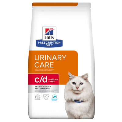 Hill's Prescription Diet cd Multicare Stress Urinary Care Dry Cat Food 3kg Bag