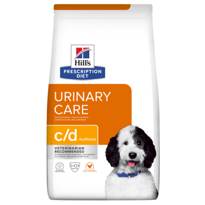 Hill's Prescription Diet cd Multicare Urinary Care Dry Dog Food with Ckn 12kg