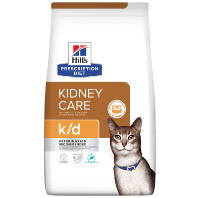 Hill's Prescription Diet kd Kidney Care Dry Cat Food with Tuna 3kg Bag