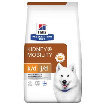 Hill's Prescription Diet kd + Mobility Dry Dog Food with Chicken 12kg Bag