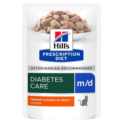 Hill's Prescription Diet md Adult Cat Food Pouch, 85gr