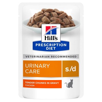 Hill's Prescription Diet sd Adult Cat Food Pouch, 85gr