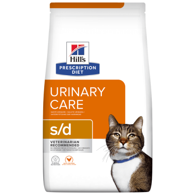 Hill's Prescription Diet sd Urinary Care Dry Cat Food with Chicken 1.5kg Bag