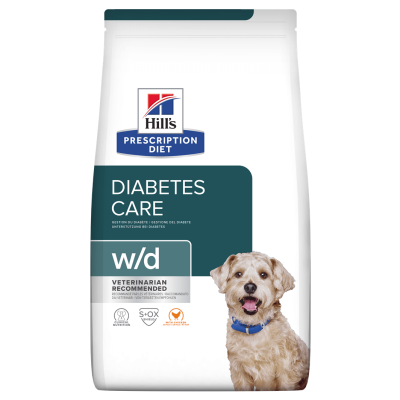 Hill's Prescription Diet wd Diabetes Care Dry Dog Food with Chicken 10kg Bag