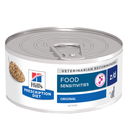 Hill's Prescription Diet zd Food Sensitivities Wet Cat Food 156g Can