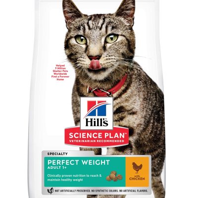 Hill's Science Plan Perfect Weight Adult Cat Food with Chicken