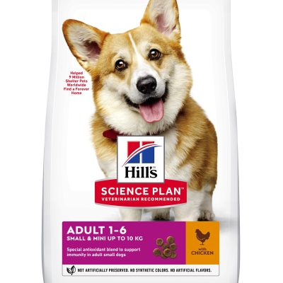 Hill's Science Plan Small & Mini Adult Dog Food with Chicken, 6kg