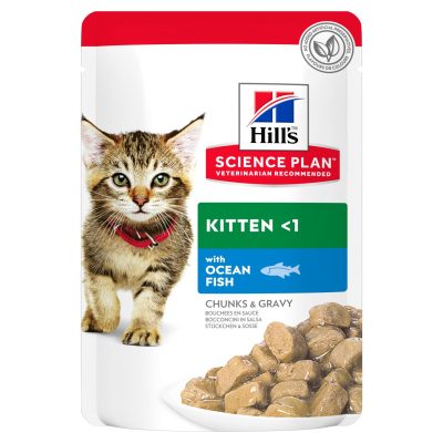 Hill's Science Plan kitten Food Pouch (with Ocean Fish), 85 gr