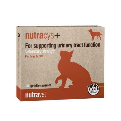 Nutravet Nutracys bladder support, 20 capsules