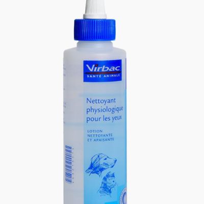 VIRBAC Nettoyant physiological eye cleanser, 125ml