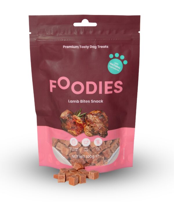 חטיף FOODIES נגיסי כבש
