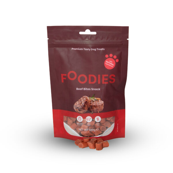 חטיף FOODIES נגיסי בקר